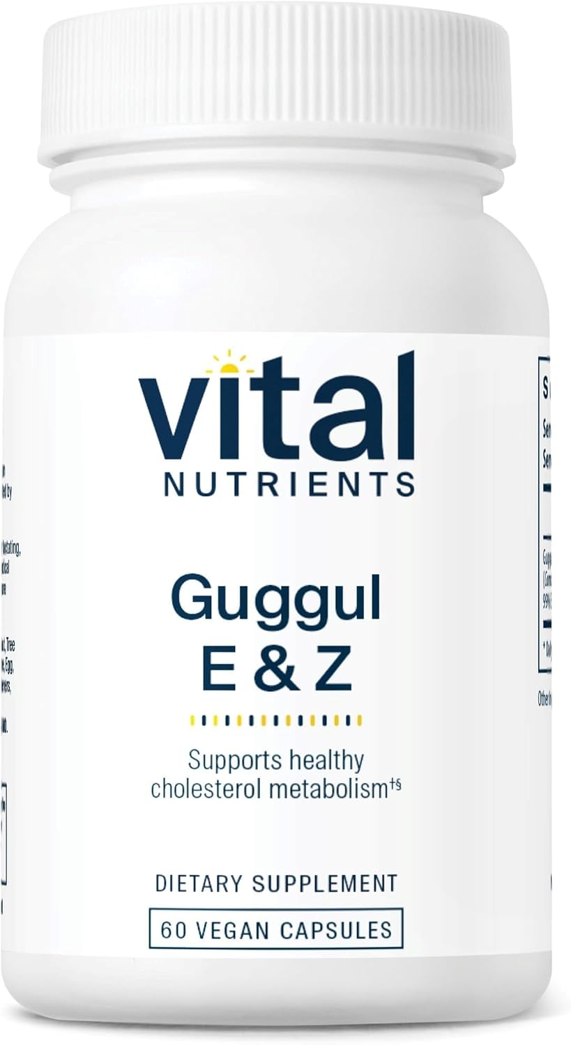 Vital Nutrients Guggul E & Z – Vegan Guggul Supplement – 60 Capsules