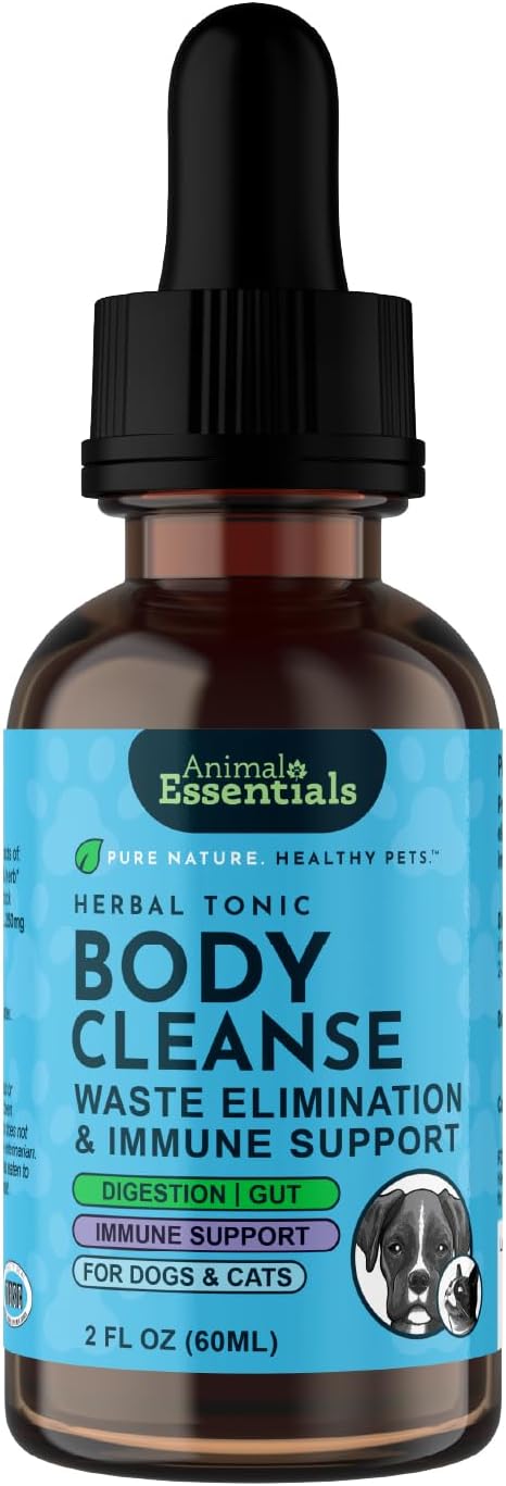 Animal Essentials Body Cleanse Liver Support for Dogs & Cats - 30 mL