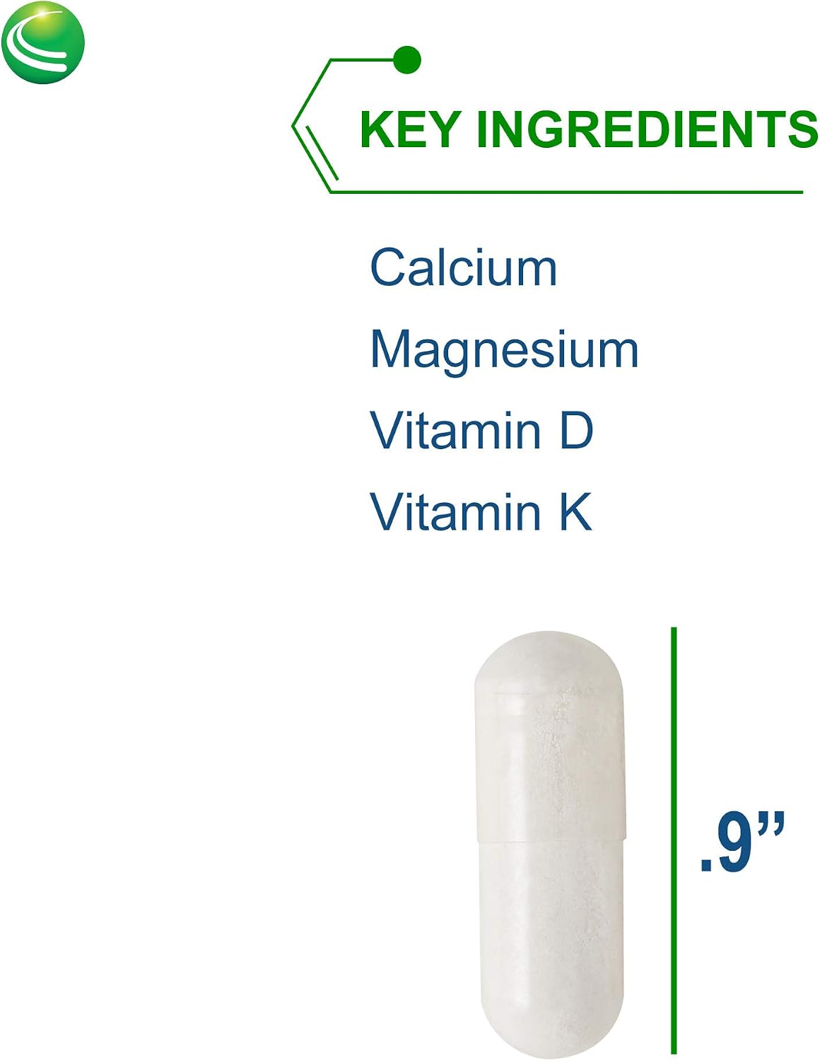Nutra BioGenesis Osteogenesis - Bone Health Supplement with Vitamin D3, K2, Calcium, Magnesium, Zinc, Boron & Silica - 240 Veggie Capsules