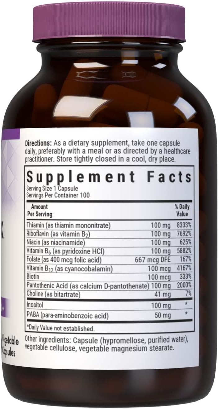 Bluebonnet Nutrition B Complex Complete Full Spectrum - görsel 2