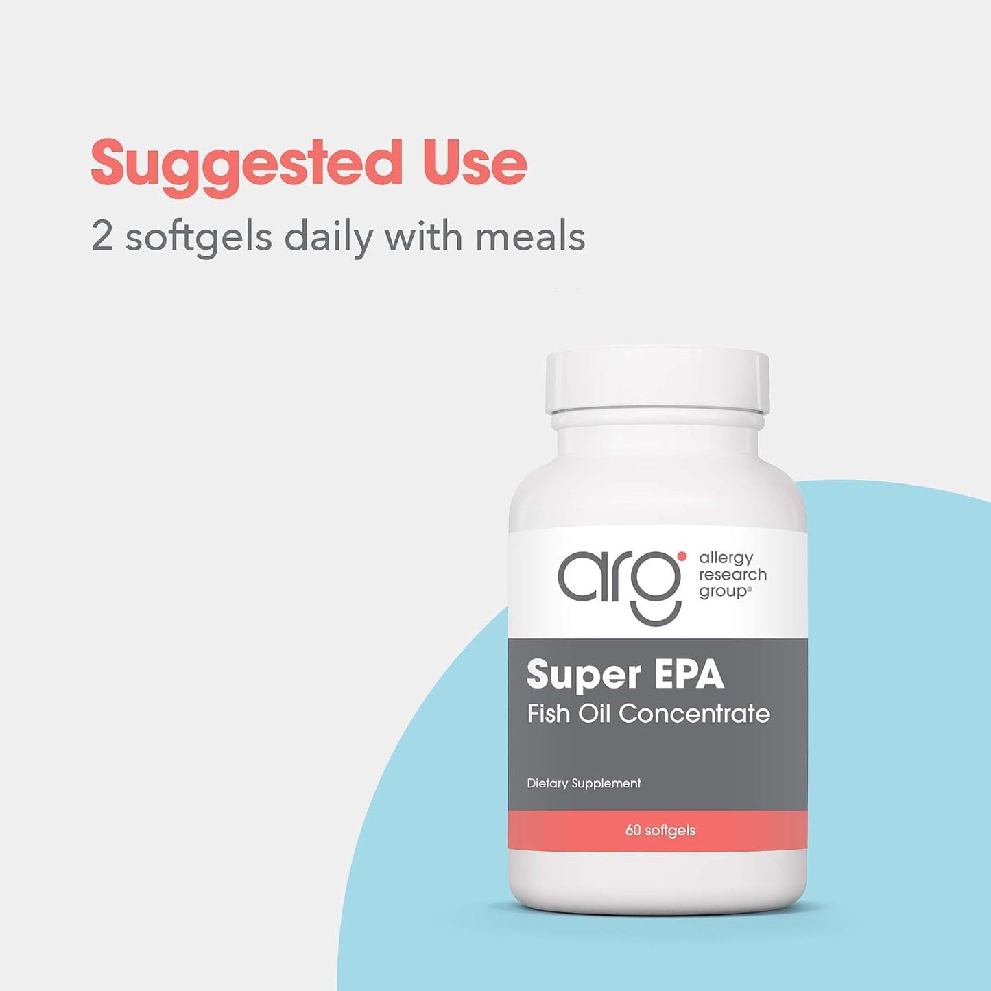ARG Super EPA – Concentrated Omega-3 Fish Oil – 720 mg EPA & 480 mg DHA – 60 Softgels - görsel 6