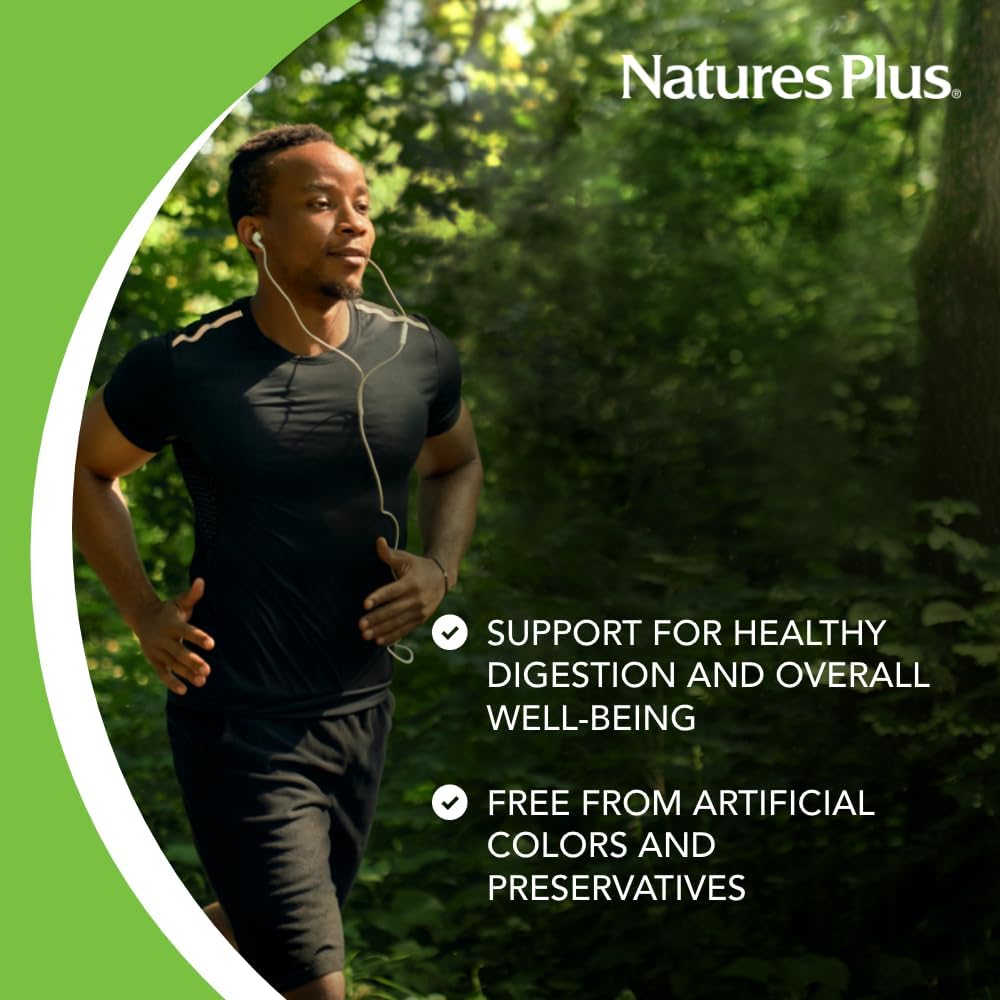 NaturesPlus Papaya Enzyme Chewable Tablets – 180 Count