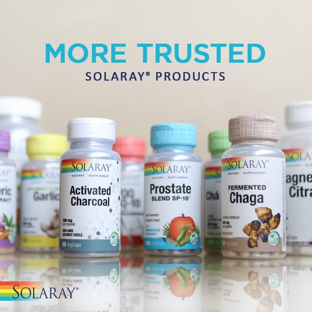 Solaray Dandelion Root Capsules - Non-GMO, Vegan, 100 VegCaps (50 Servings)
