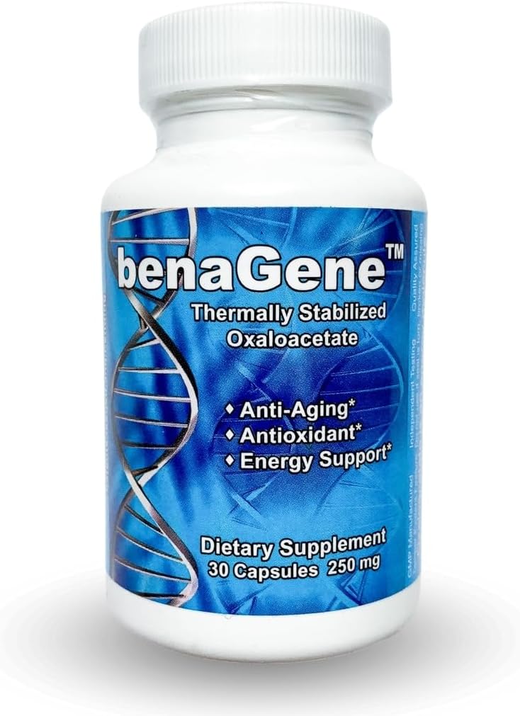 Benagene Oxaloacetate Supplement – Cellular Energy Support, 30 Servings - görsel 1