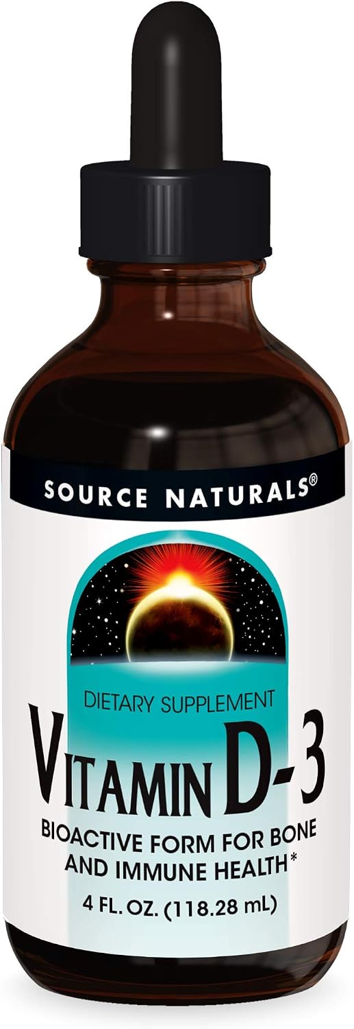 Source Naturals Vitamin D-3 Liquid Drops, 2000 IU, 30 mL