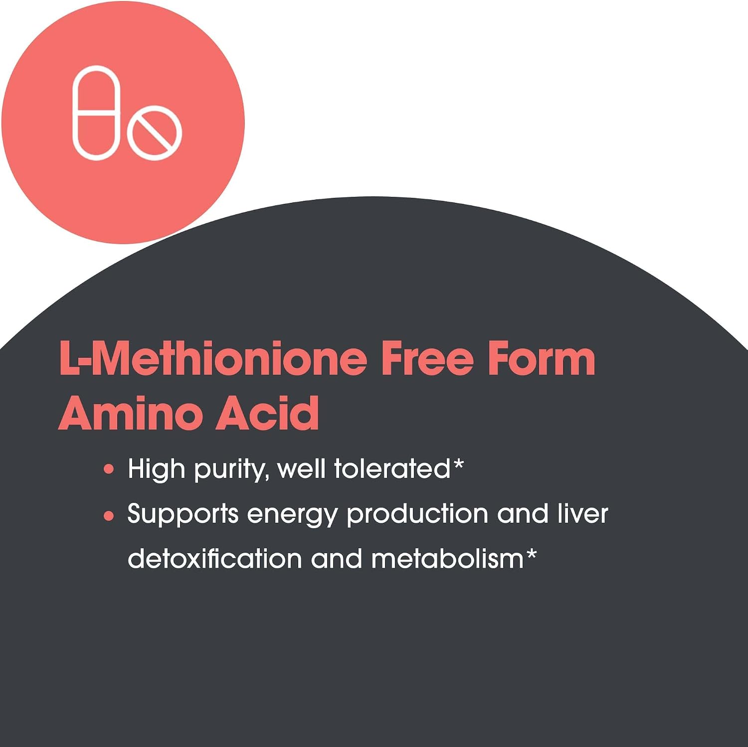 ARG L-Methionine - Essential Amino Acid Supplement (100 Capsules) - görsel 4