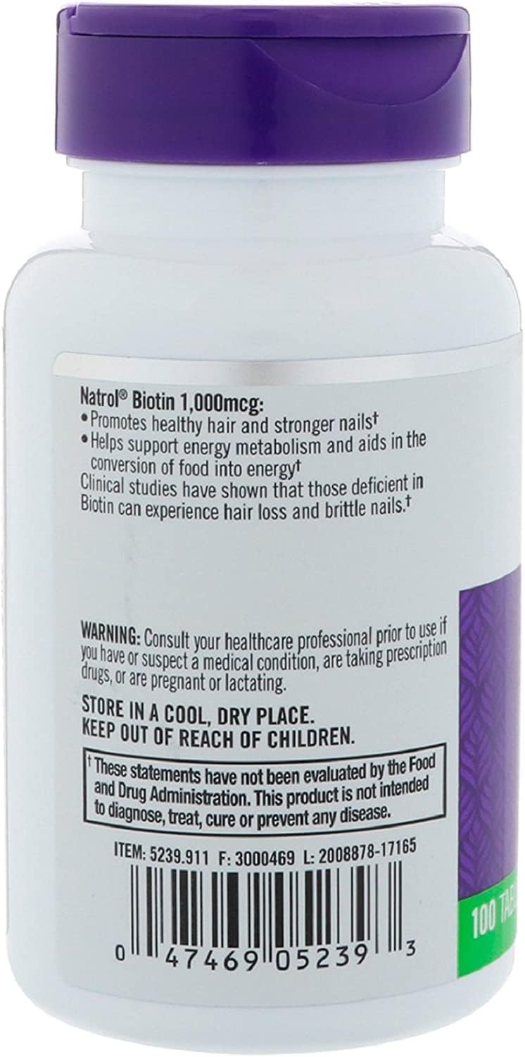 Natrol Biotin Max 10000mcg