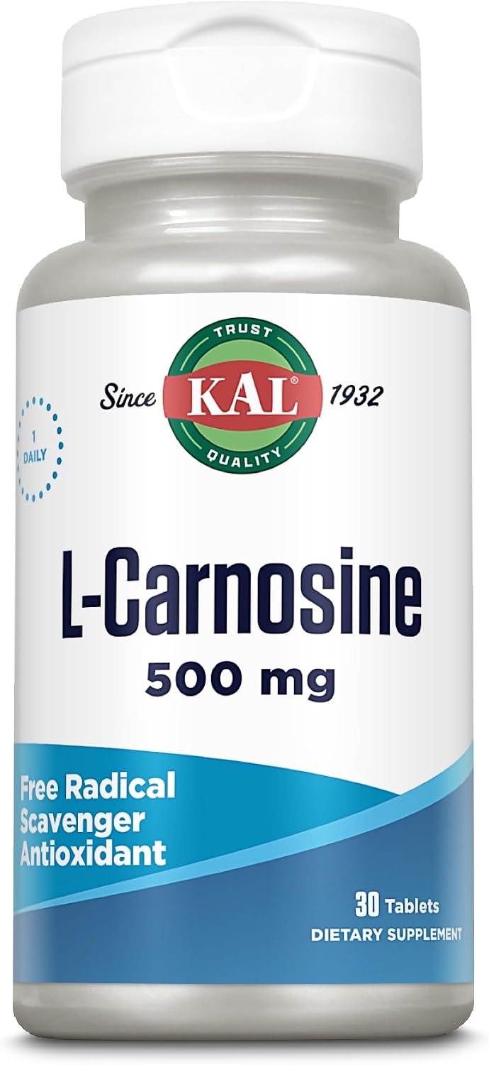 KAL L-Carnosine 500 mg Tablets – 30 Tablets