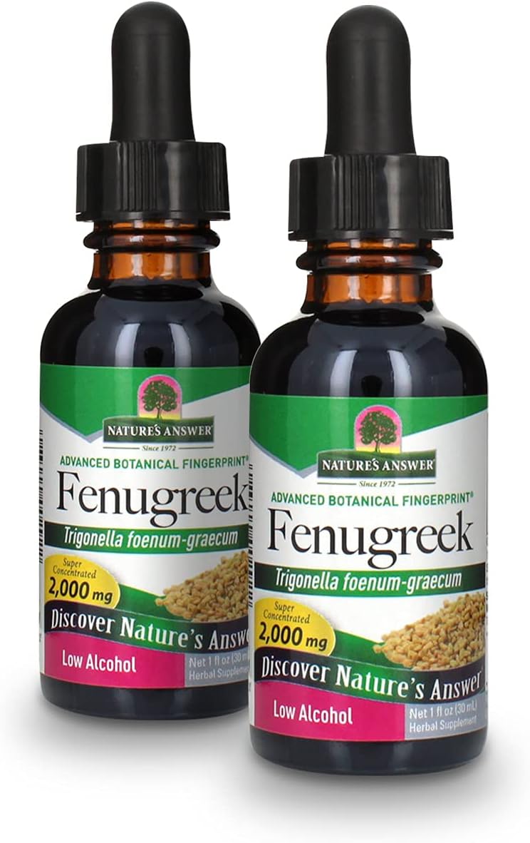Nature's Answer Fenugreek Seed Extract – Liquid, 30 ml