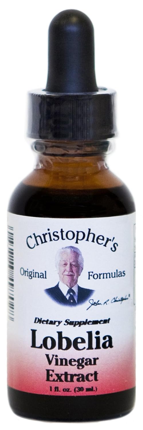 Lobelia Extract - Vinegar Based - Dr. Christopher's Original Formulas (30 mL)