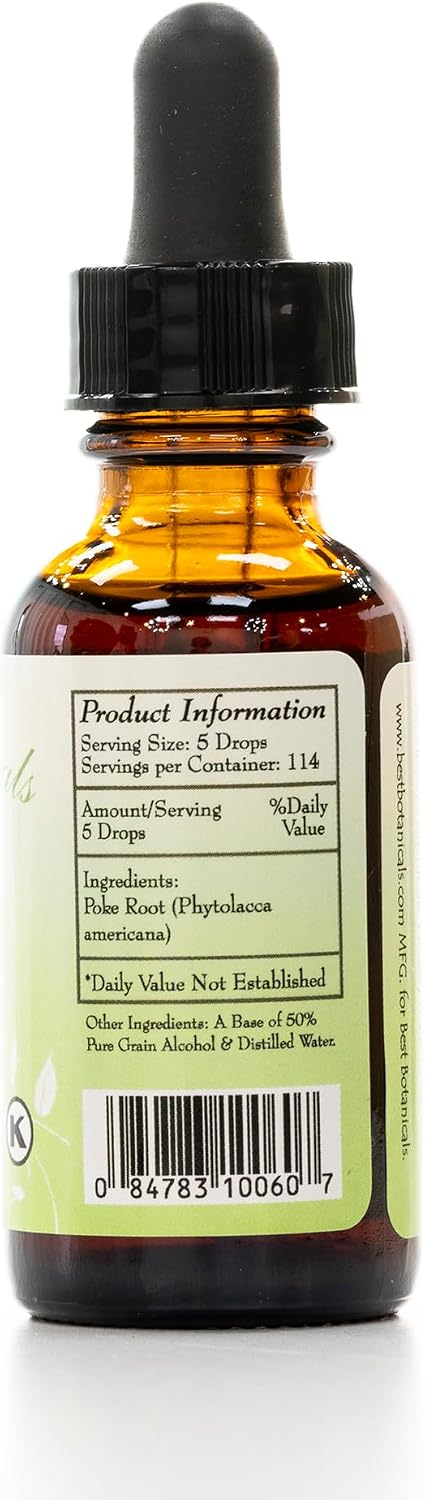 Best Botanicals Poke Root Extract, 30 mL - görsel 2