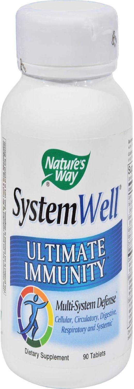 Nature's Way System Well Ultimate Immunity MultiSystem Defense - 90 Vegetarian Tablets