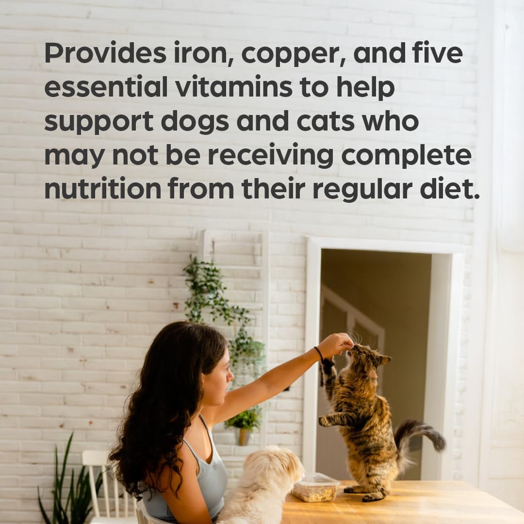 PET-TINIC Liquid Vitamin-Mineral Supplement for Dogs & Cats, Beef Liver Flavour, 118 mL