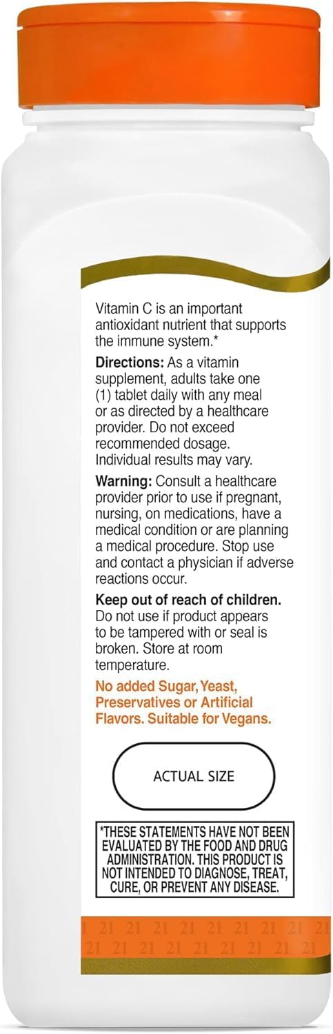 21st Century C 1000 mg Tablets, 110 Count - görsel 3