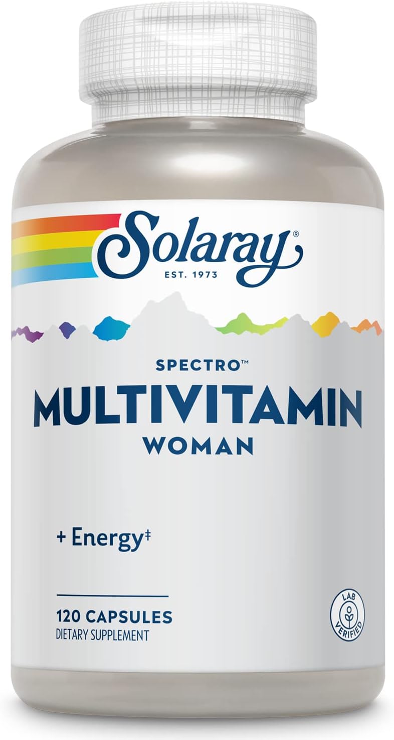 SOLARAY Spectro Multivitamin for Women, 120 Capsules