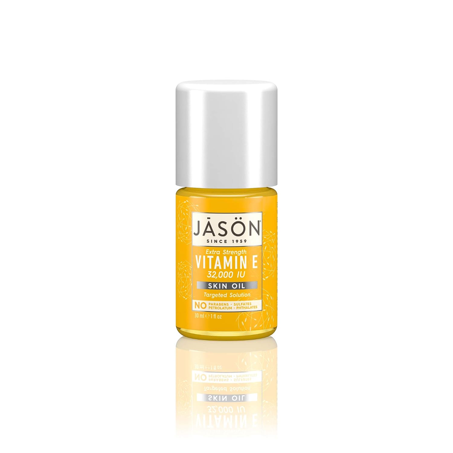 JASON Vitamin E 32,000 IU Extra Strength Skin Oil, 33 mL (1.1 fl oz) (Pack of 2)