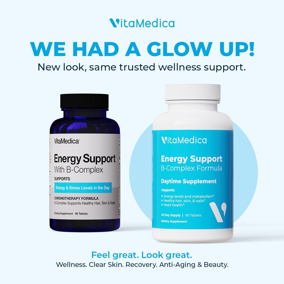 VitaMedica Energy Support Multivitamin with B Complex - 90 Capsules