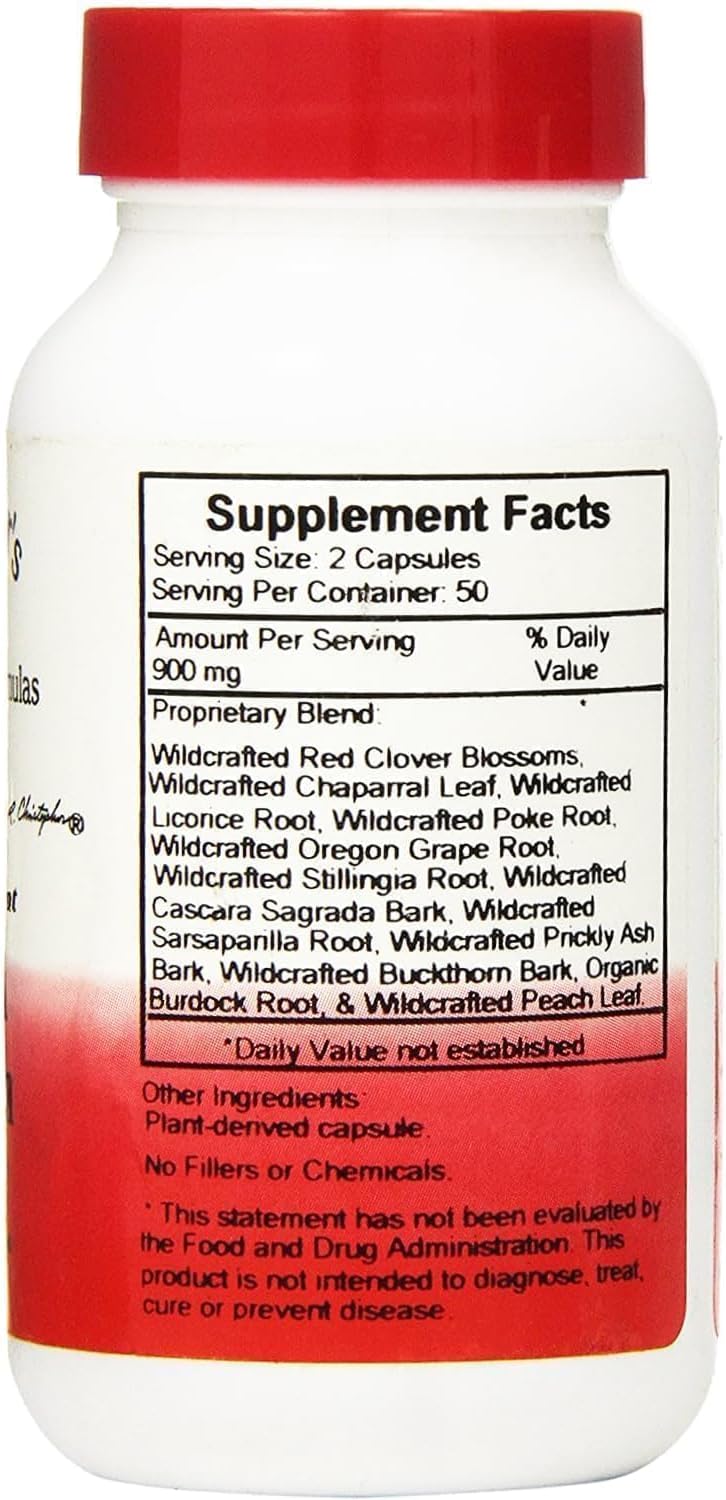 Christopher's Blood Stream Formula – Herbal Circulation & Vein Health