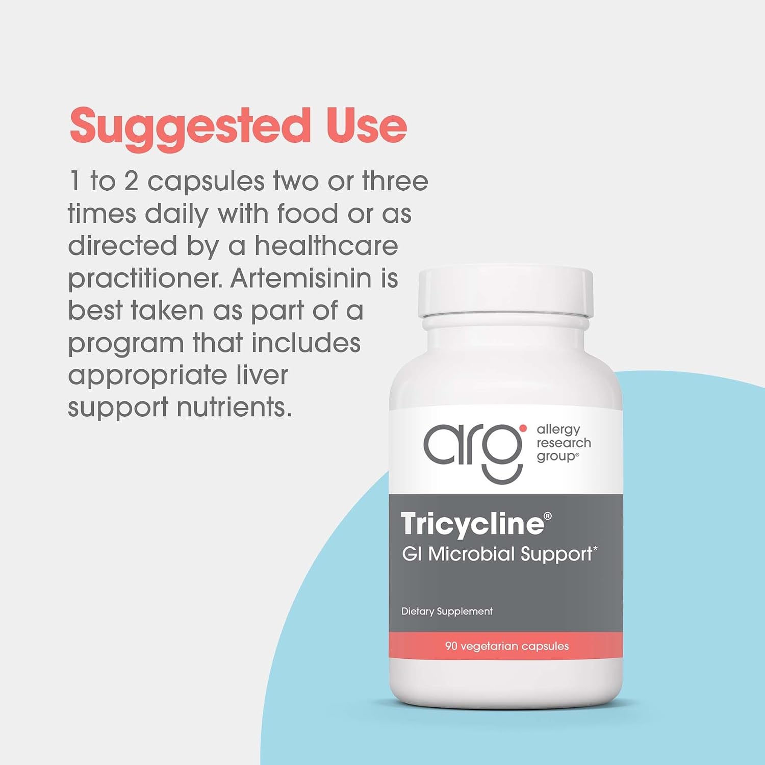 ARG Tricycline - Gut Health Supplement with Berberine & Artemisinin - görsel 3