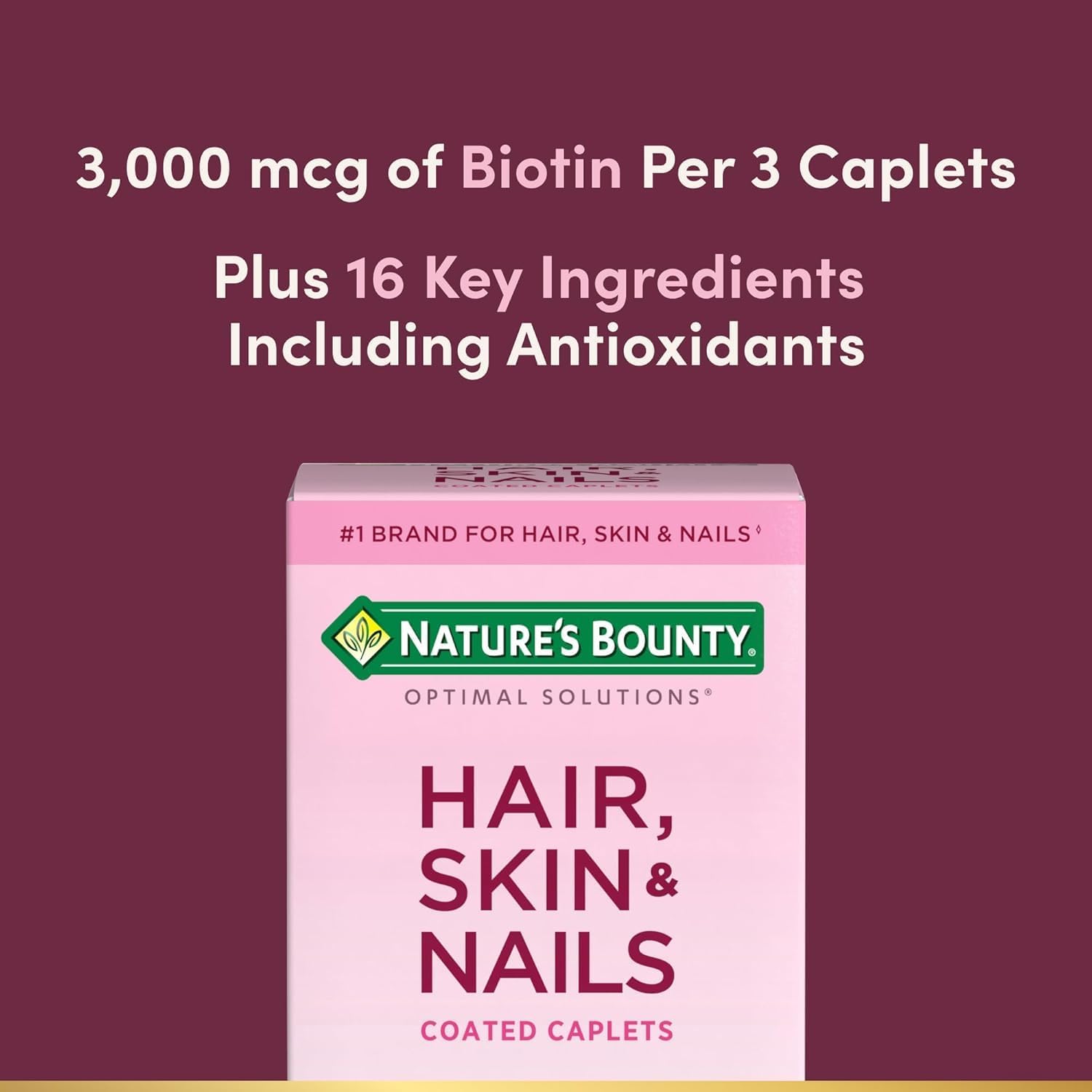 Nature's Bounty Hair, Skin & Nails, 60 Caplets