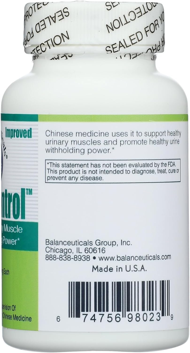 Leak Control Herbal Supplement - 500 mg Capsules, 60 Count