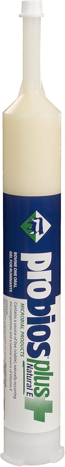 Probios Bovine One Oral Gel for Ruminants with Natural-E, 300 cc