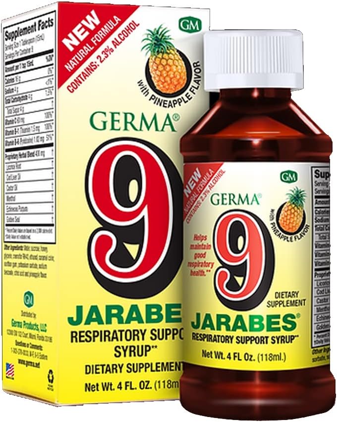 Germa 9 Jarabes – 118 mL