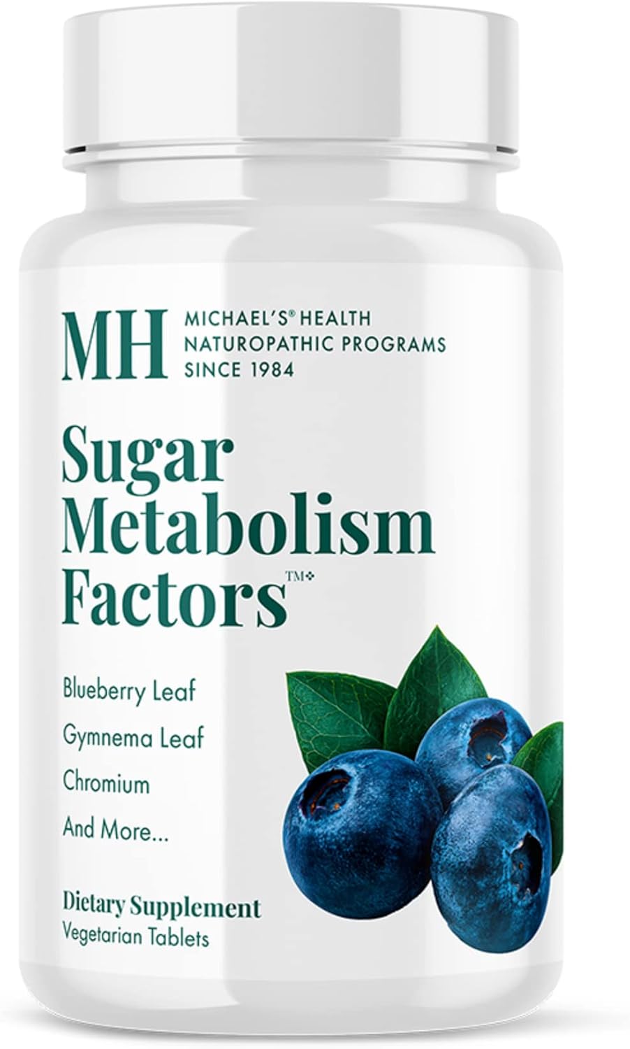 MICHAEL'S Health Naturopathic Programs Sugar Metabolism Factors – 90 Vegetarian Tablets