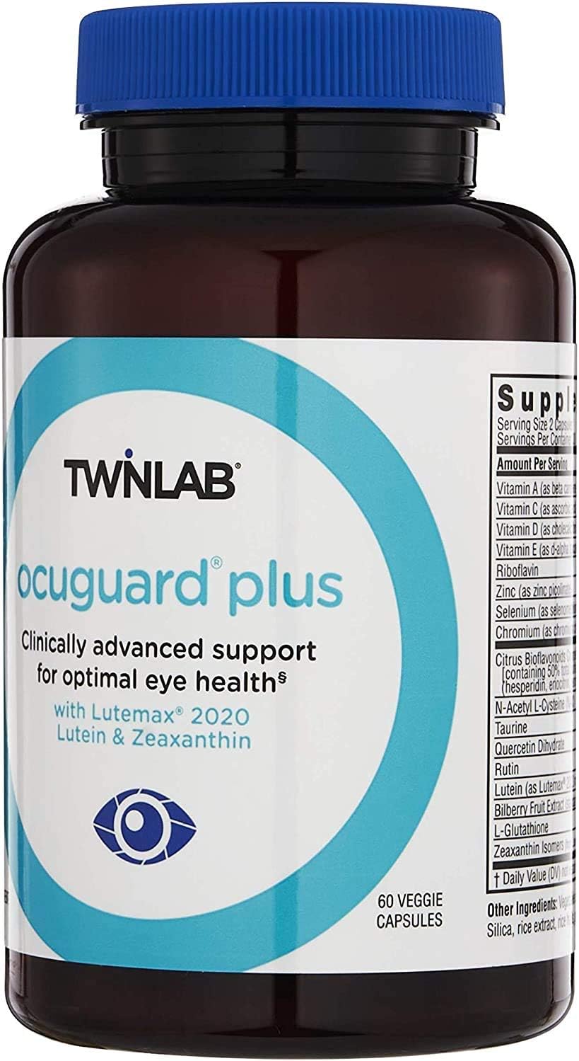 Twinlab Ocuguard Plus - Eye Supplement with Zinc, Vitamins A, C & D