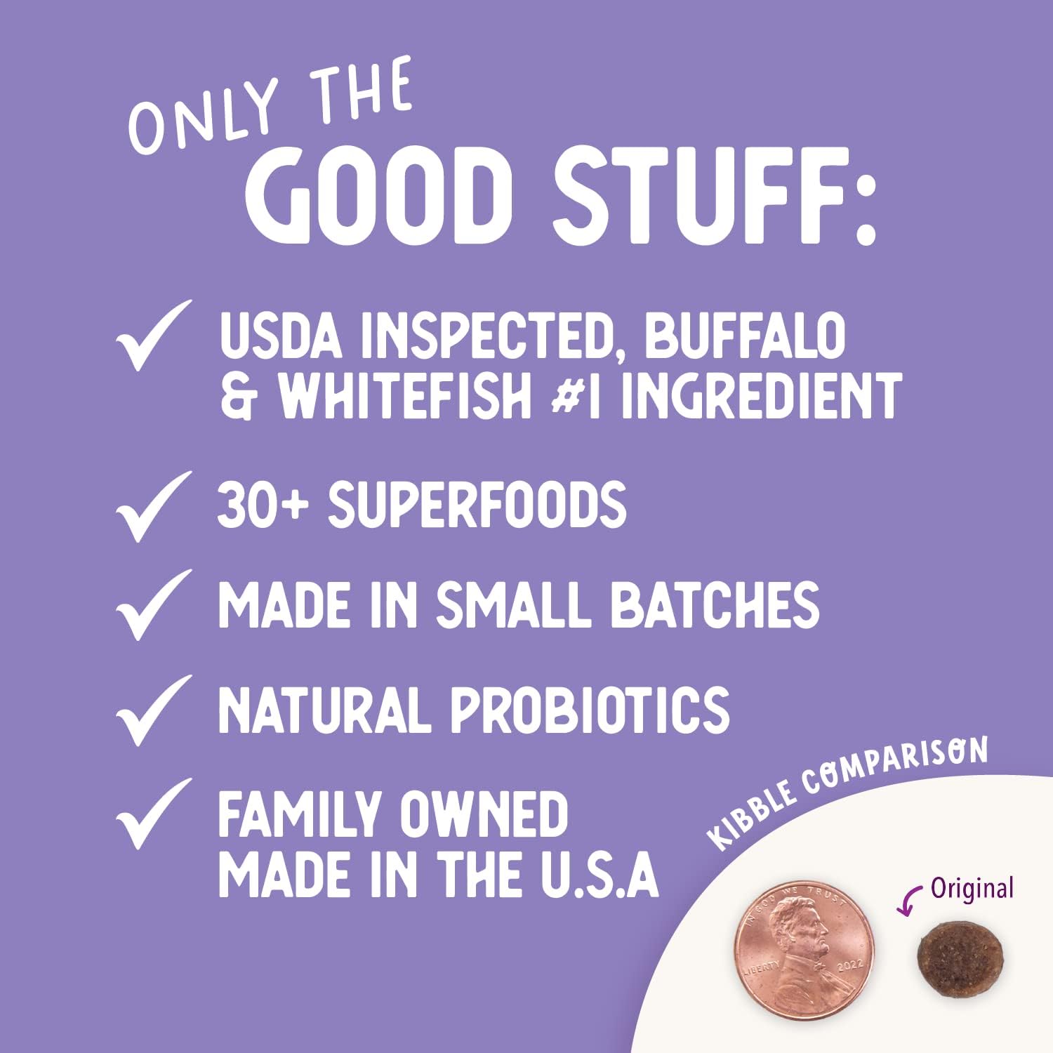 Health Extension Grain Free Buffalo & Whitefish Dry Dog Food - 30+ Superfoods and Probiotics for All Life Stages (4.54 kg / 10 lb)