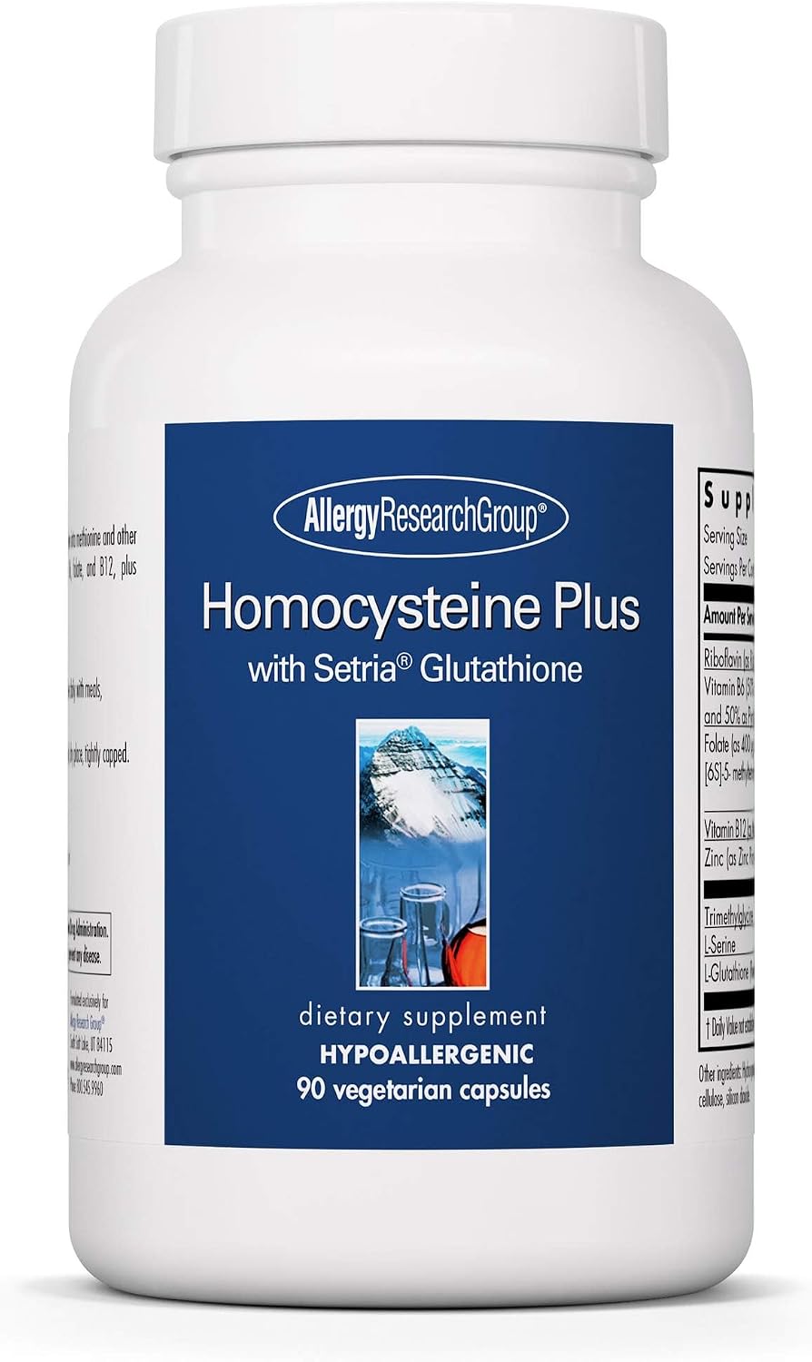 ARG Homocysteine Plus – Methylated B Vitamin Complex with Glutathione - görsel 1
