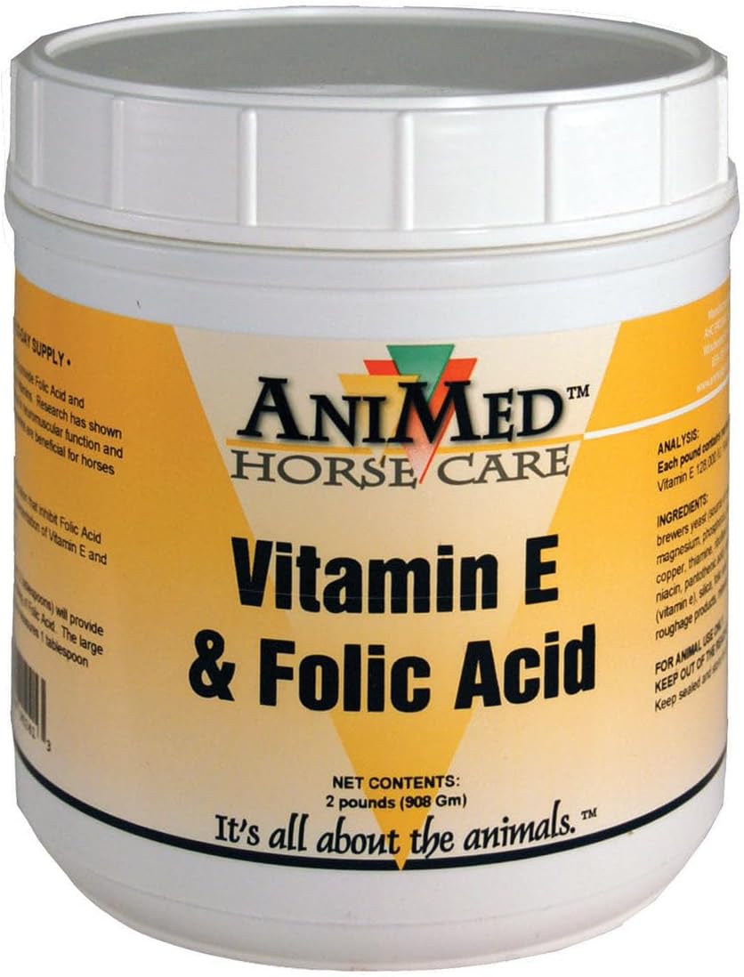 AniMed Vitamin E & Folic Acid for Horses (2 lb) - görsel 1