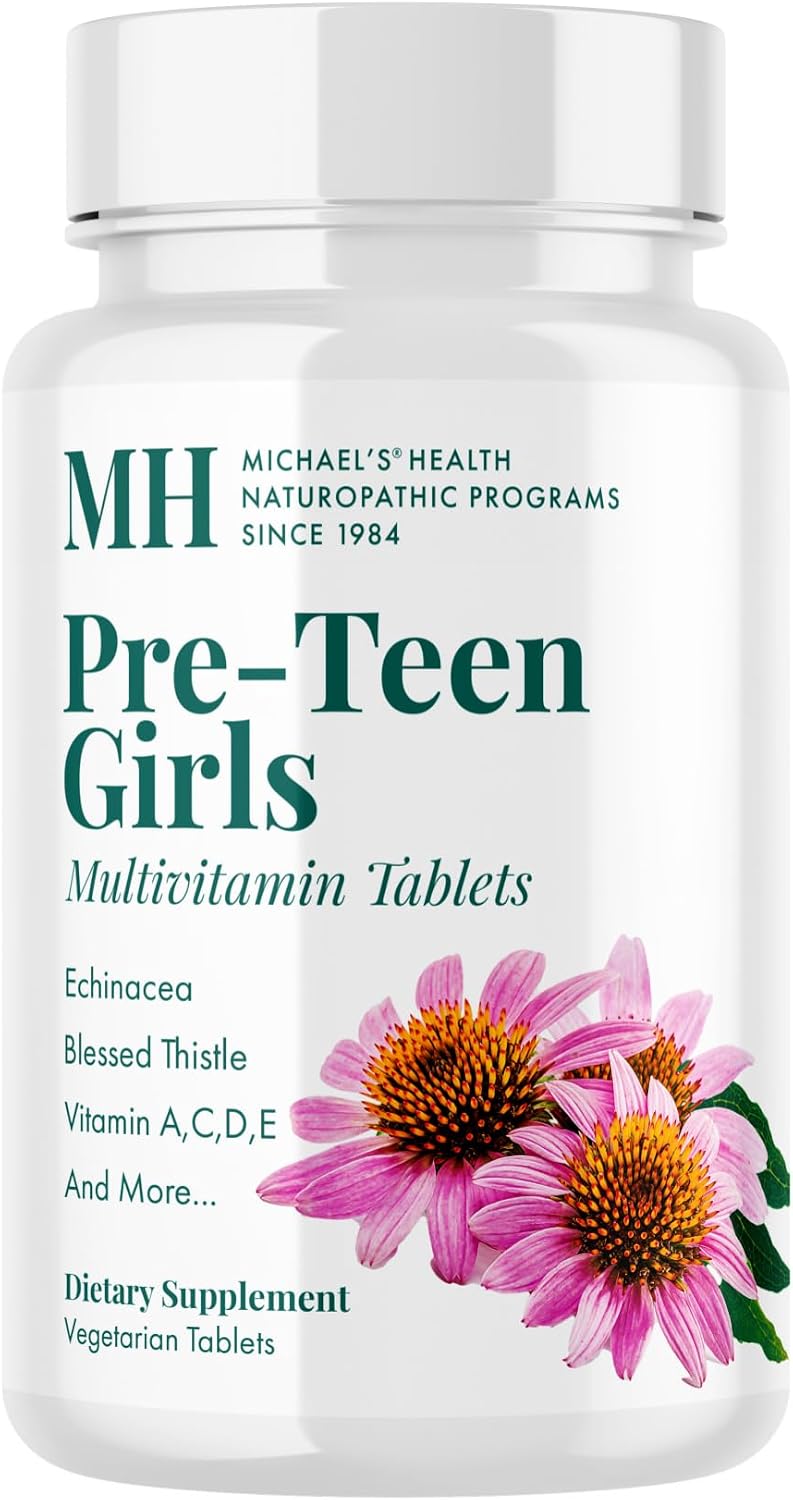 Michael's Health Naturopathic Programs Pre-Teen Girls – 60 Vegetarian Tablets