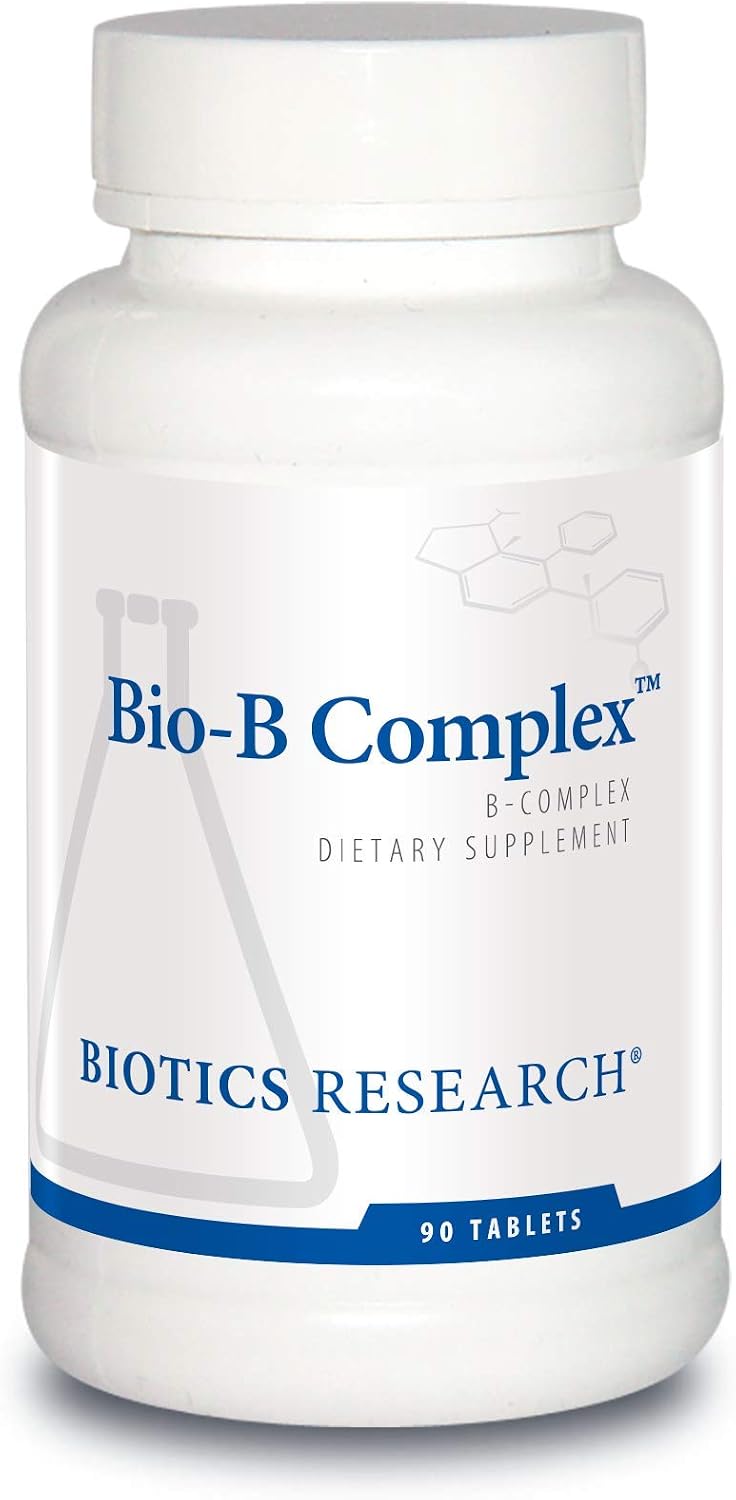 BIOTICS RESEARCH Bio B Complex – High Potency B-Complex with Folate and Vitamins B2, B6, B12 - görsel 1