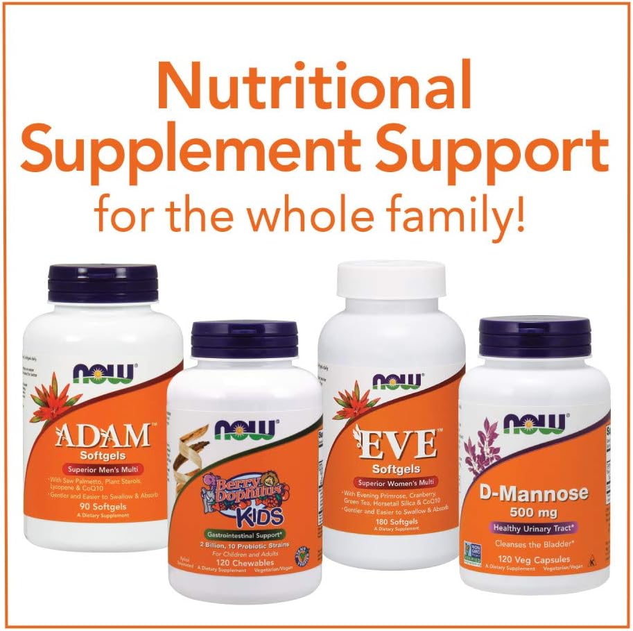 NOW Foods Adam Men's Multiple Vitamin - Softgels, 180 Count