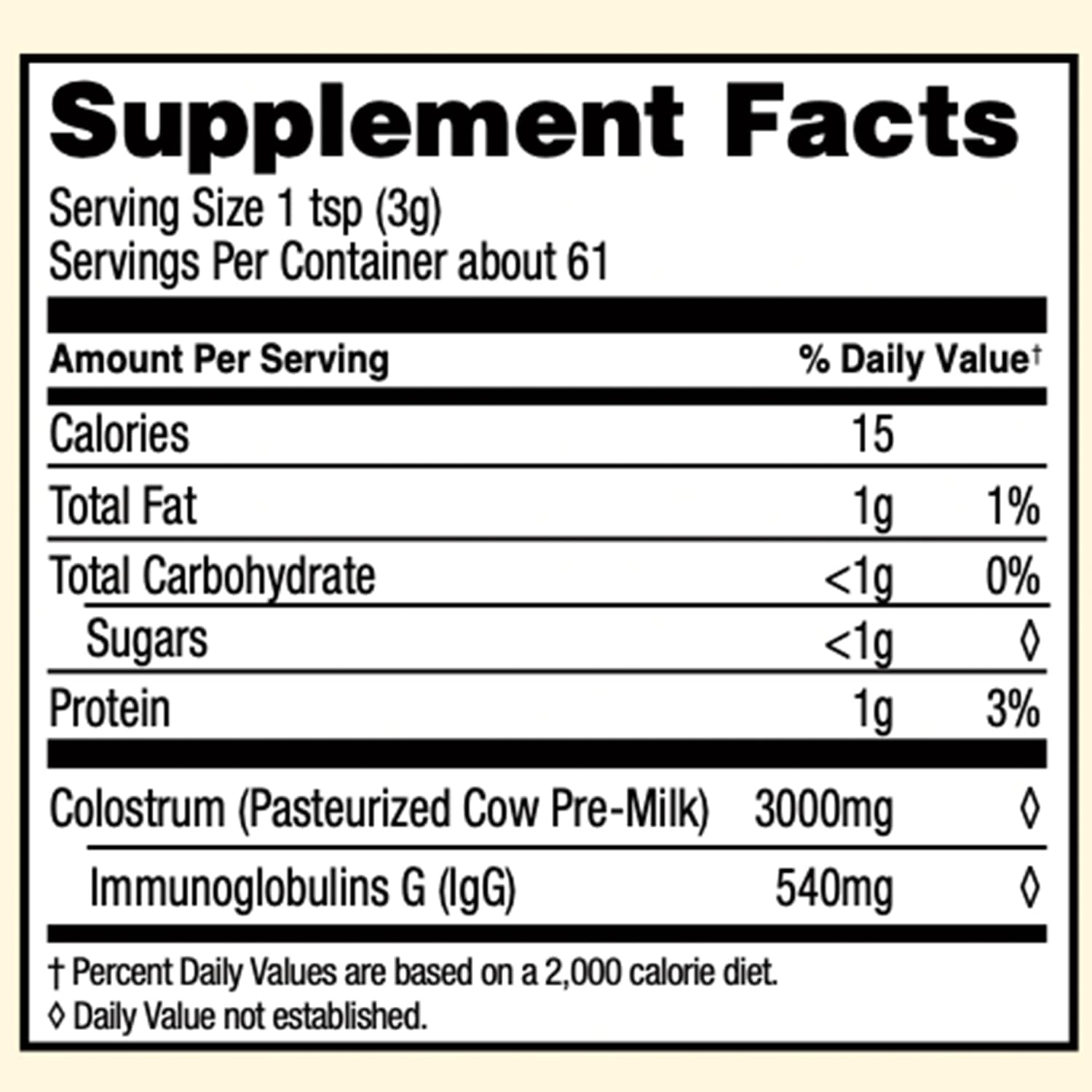 Surthrival Colostrum Powder – Immune Support & Recovery, 184 g