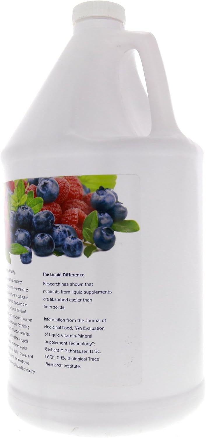 1st Step for Energy Liquid Vitamin D3 Mixed Berry 1 Gallon - görsel 3
