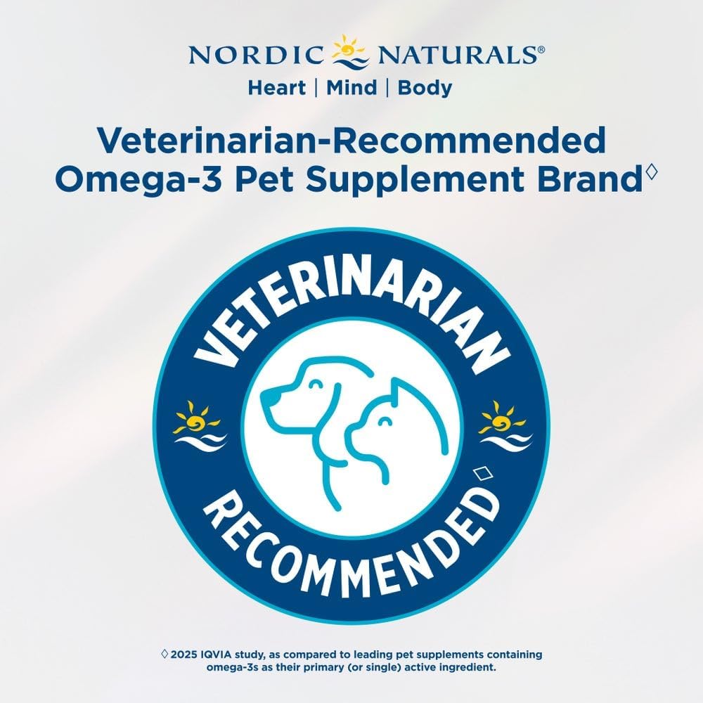 Nordic Naturals Pet Cod Liver Oil, Unflavored – 8 oz