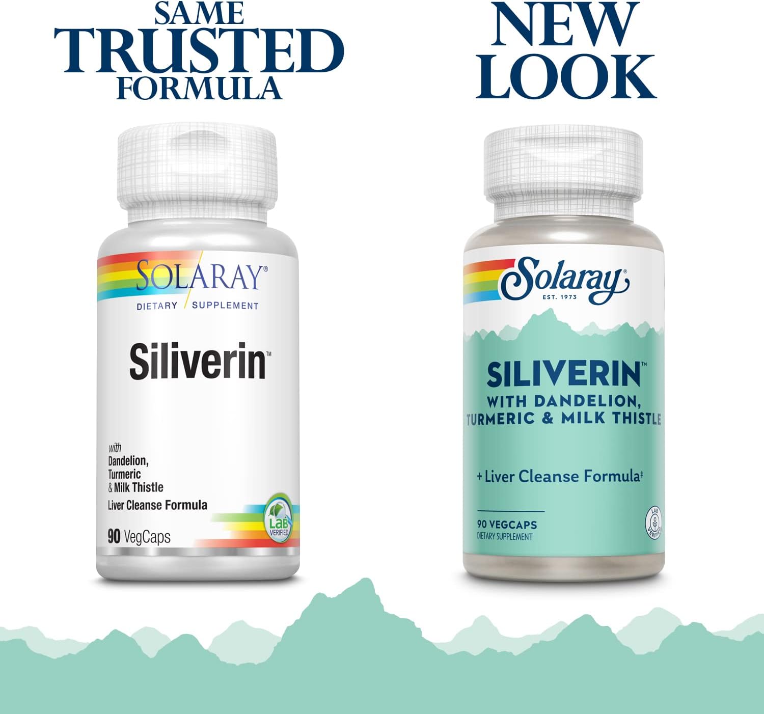 Solaray Siliverin, 140 mg, 90 Veg Capsules