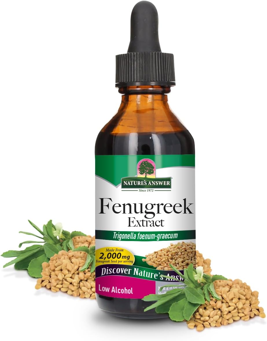 Nature's Answer Fenugreek Seed Extract – Liquid, 30 ml
