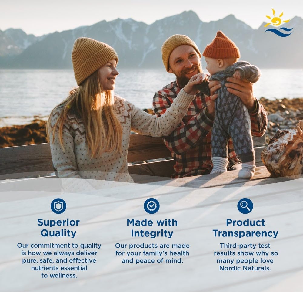 Nordic Naturals Nordic Berries, Cherry Berry – 120 Gummy Berries – Children's Multivitamin for Ages 3+