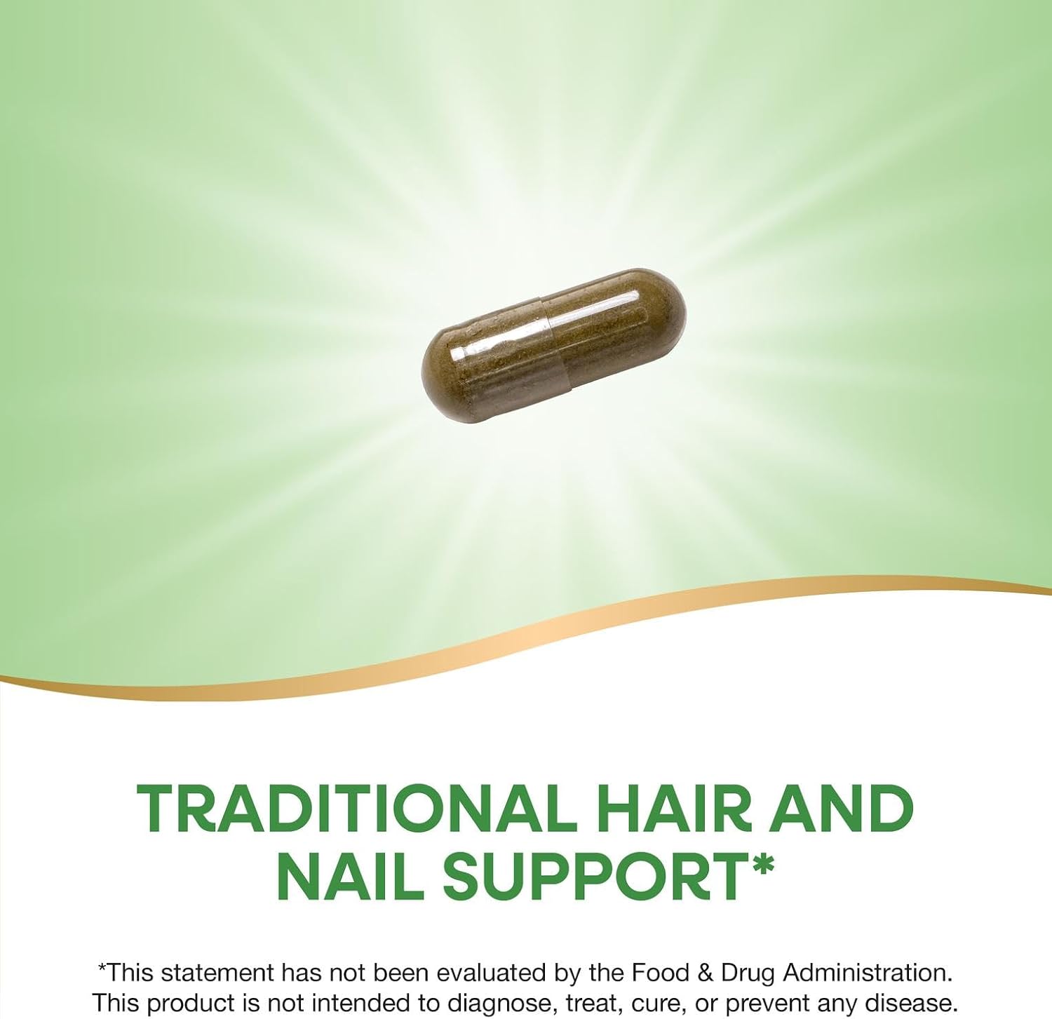 Nature's Way Horsetail Grass – 440 mg per Serving – Hair and Nail Support – 100 Capsules