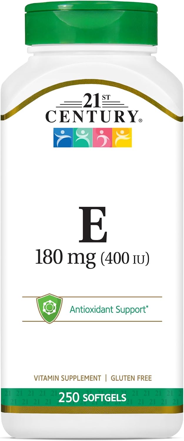 21st Century E 400 IU Blended Softgels, 110 Count