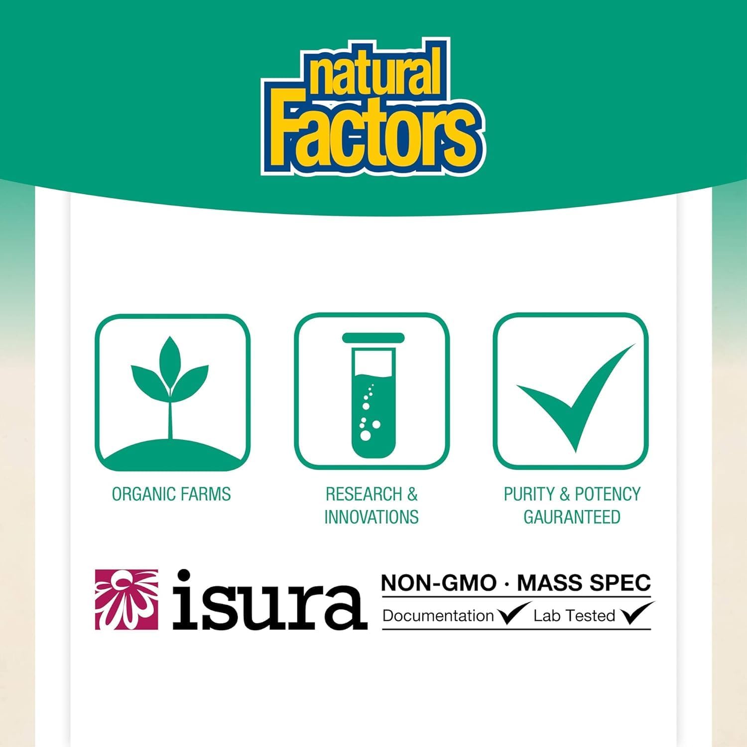 Natural Factors Vitamin C 500 mg Chewable Wafers for Children - Tropical Flavour - 90 Wafers