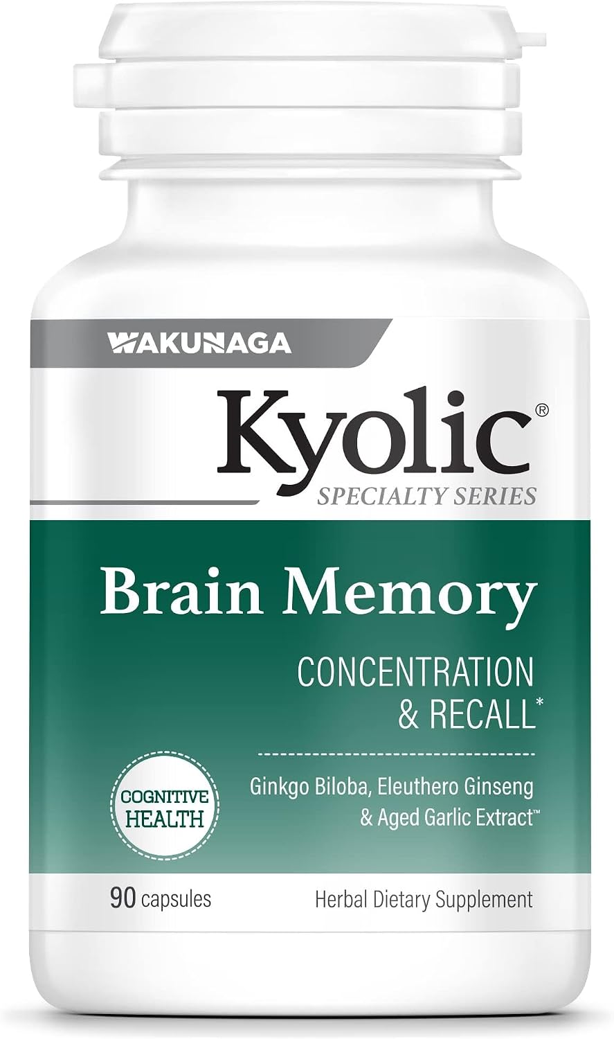 Kyolic Speciality Series Neuro-Logic, 120 Capsules (60 Servings)