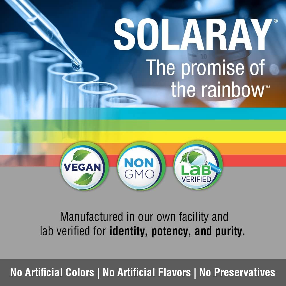 SOLARAY Lobelia Aerial 50mg – Respiratory & Bronchial Support with Ginger Root | Non-GMO & Vegan | 100 VegCaps