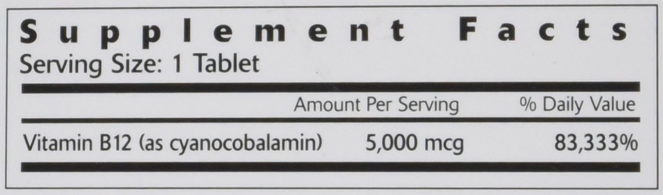 Hi-Ener-G Super B-12 5000 mcg - Orange Flavoured Melt, 30 Count