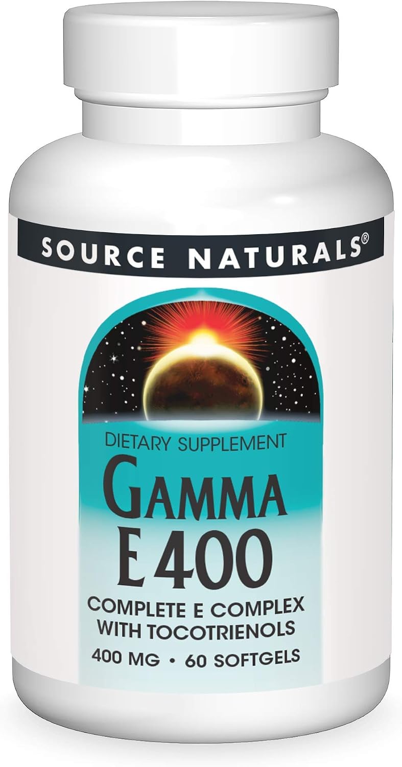 Source Naturals Gamma E Complex 400 mg - 120 Softgels