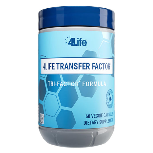 4Life Transfer Factor Tri Factor Formula - Immune Support with Bioactive Peptides - 60 Veggie Capsules