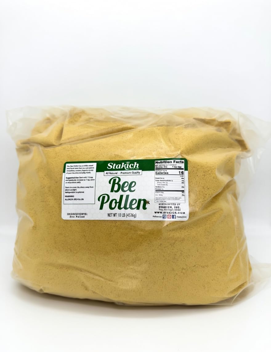 Stakich Bee Pollen Powder (10 lb)